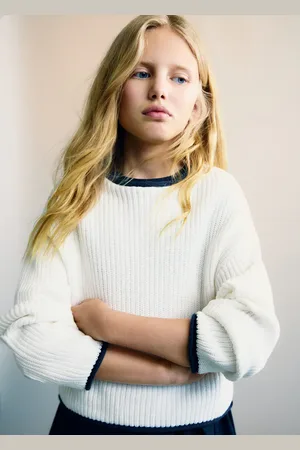MANGO Pullover maglia a coste