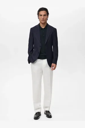 MANGO Blazer 100% lana fredda slim fit