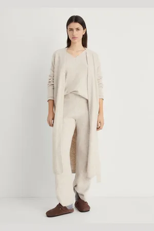 MANGO Cardigan lungo in maglia
