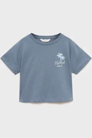 MANGO Maglietta stampata maniche corte