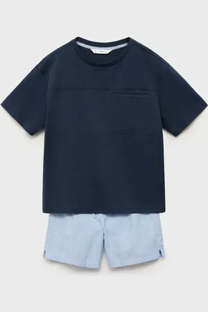 MANGO Pigiama corto righe