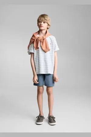 MANGO T-shirt righe dettaglio incrociato