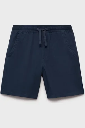 MANGO Bermuda lino vita elasticizzata