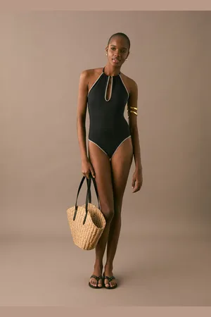 MANGO Costume collo halter