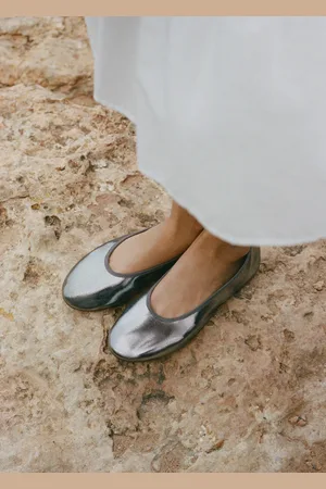 MANGO Ballerine metallizzate