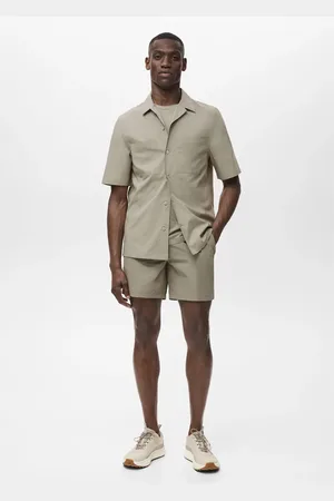 MANGO Camicia tasche collo bowling