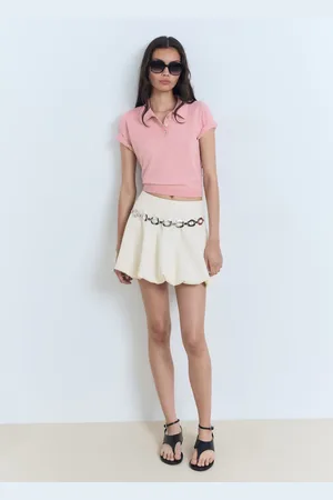 MANGO Pullover maglia collo polo