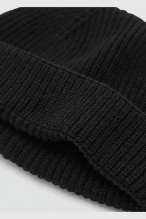 MANGO Cappello maglia a coste