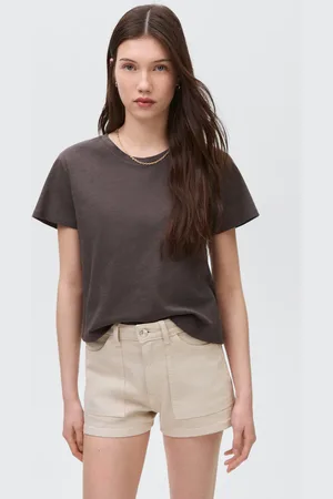 MANGO Short denim tasche