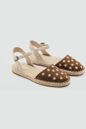 MANGO Espadrillas fasce fiori