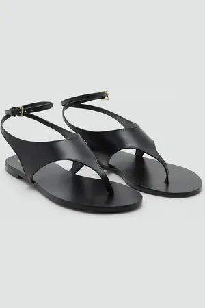 MANGO Sandali pelle fasce