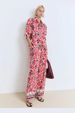 MANGO Camicia cotone stampata