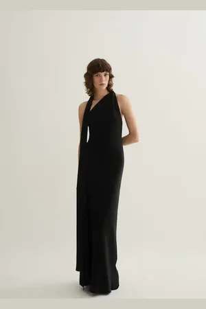 MANGO Vestito asimmetrico collo fiocco
