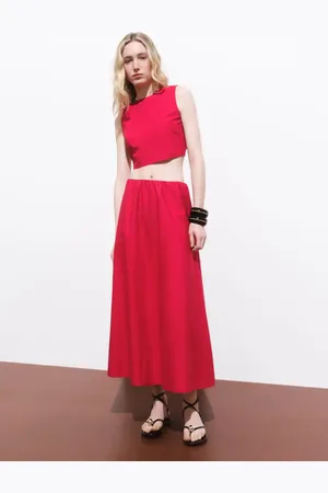 MANGO Top crop fiocco schiena