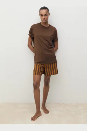 MANGO Maglietta lyocell maniche corte