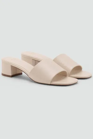 MANGO Sandali fascia tacco blocco