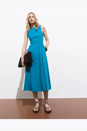 MANGO Vestito midi svasato
