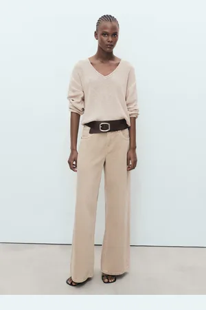 MANGO Pullover maglia collo a V