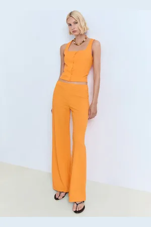 MANGO Top cotone bottoni