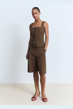 MANGO Gilet completo cotone