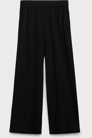 MANGO Pantaloni dritti maglia sottile