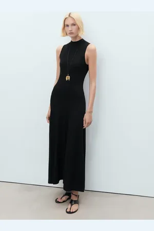 MANGO Abito in maglia leggera a trapezio