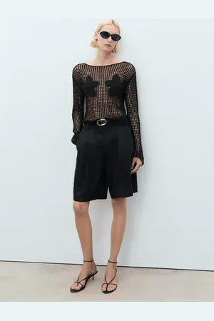 MANGO Pullover maglia ricamato