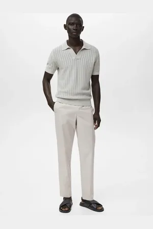 MANGO Pantaloni slim-fit 100% cotone