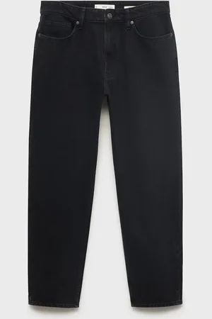 MANGO Jeans cropped carrot-fit