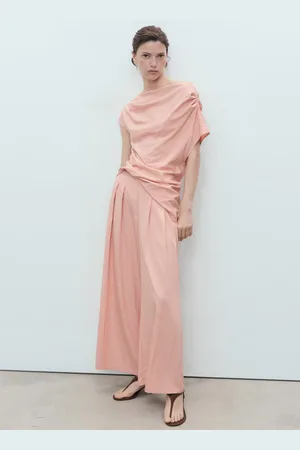 MANGO Pantaloni palazzo pinces