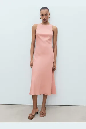 MANGO Vestito midi spalline
