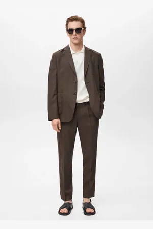 MANGO Giacca slim-fit lino