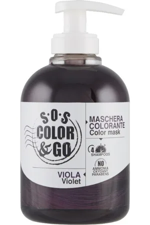 alama professional S.O.S. COLOR&GO Maschera Colorata Condizionante