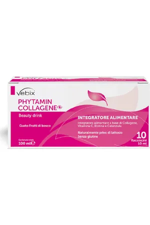Vebix PHYTAMIN ACTIVE Integratore Beauty Drink Collagene +