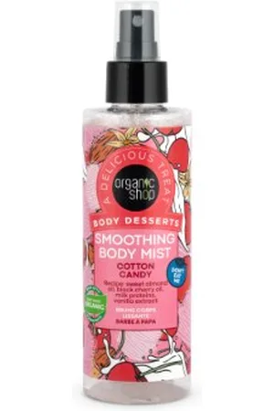 organic shop SMOOTHING BODY MIST Mist Idratante allo Zucchero Filato