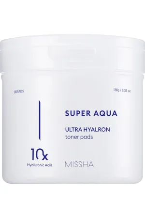 Missha SUPER AQUA Ultra Hyalron Toner Pads