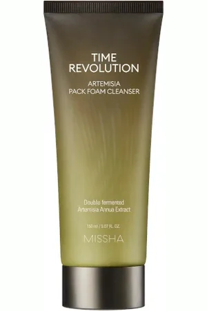 Missha TIME REVOLUTION Artemisia Pack Foam Cleanser
