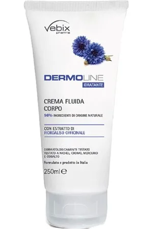 Vebix DERMOLINE Crema Fluida Corpo Fiordaliso