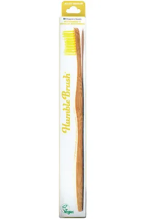 HUMBLE BRUSH IGIENE ORALE Spazzolino in Bamboo Adult