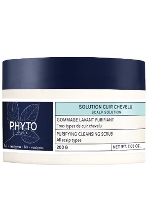 Phyto SOLUTION CUIR CHEVELU Scrub Lavante Purificante per Cuoio Capelluto Grasso o Normale