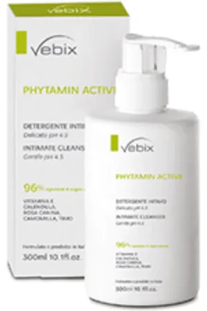 Vebix PHYTAMIN ACTIVE Detergente Intimo Delicato pH 4.5