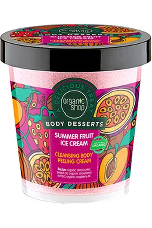 organic shop BODY DESSERT SCRUB DETERGENTE Summer Fruit