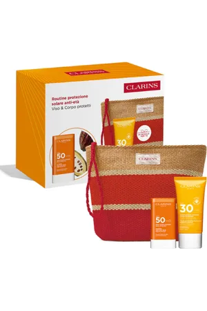 Clarins ROUTINE PROTEZIONE SOLARE ANTI-ETÀ Cofanetto Regalo