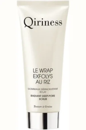 QIRINESS LE WRAP EXFOLYS AU RIZ Gommage Peeling Luminosità