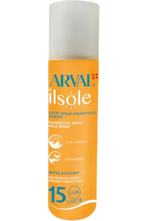 Arval ILSOLE Latte Spray Protettivo Corpo SPF15