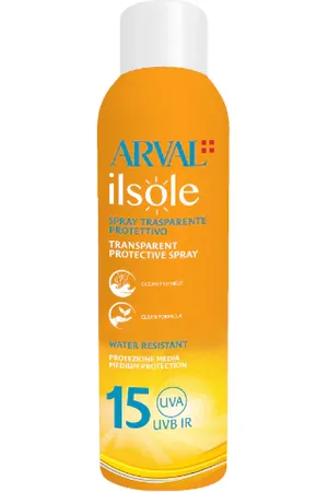 Arval ILSOLE Spray Trasparente Protettivo SPF15