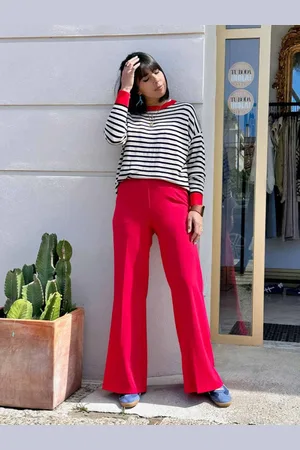 Mariquita Trasquilá Pantaloni palazzo anouk l