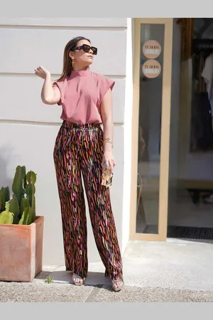Mariquita Trasquilá Pantaloni pinceladas belinda xs