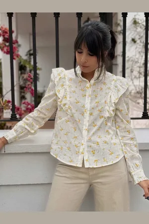 Mariquita Trasquilá Camicia florecillas manzanilla s/m