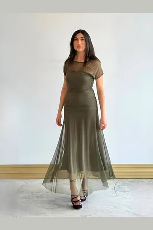 Mariquita Trasquilá Vestito gadea frunce taglia unica